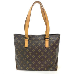 LOUIS VUITTON Authentic Brown Monogram Canvas Piano Tote Bag